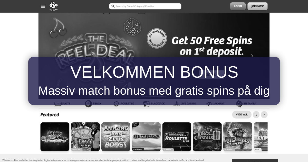 Playojo Casino - Danmark